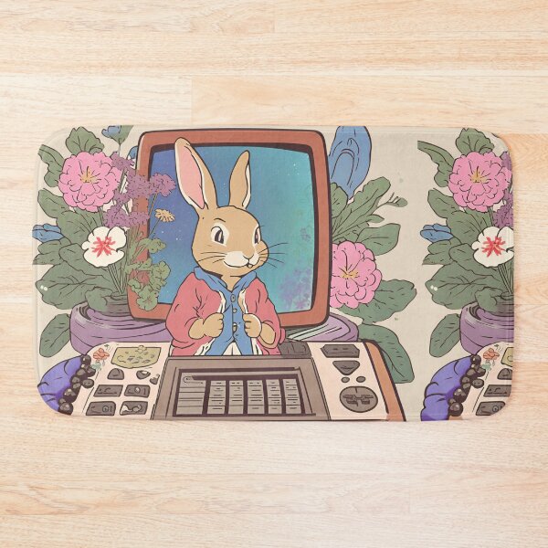Item preview, Vintage Flemish Giant Rabbit Bunny is My Pet Bunny Mom and Video Gaming Lover  designed and sold by wigobun.