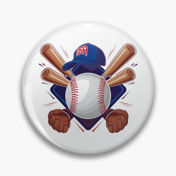 Item preview, USA Baseball Dream Team: Classic Design with Bats, Mitts, and Cap designed and sold by BoughtTheTShirt.