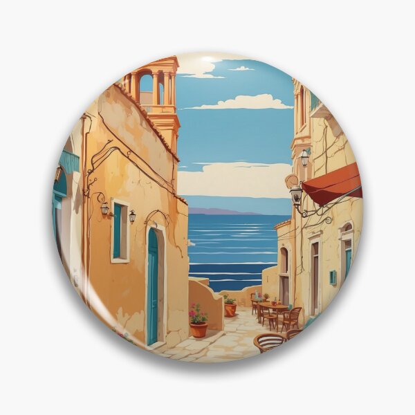 Item preview, Rethymno Greece Vintage Travel Tourism  designed and sold by TravelersGems.