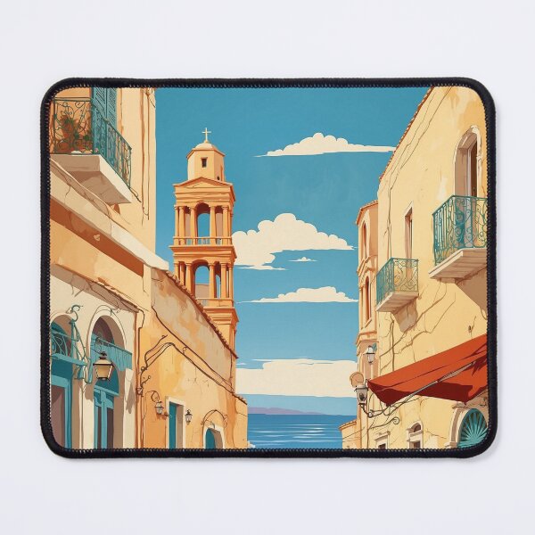 Item preview, Rethymno Greece Vintage Travel Tourism  designed and sold by TravelersGems.