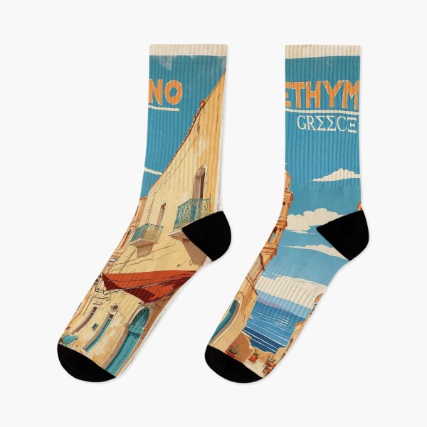 Item preview, Rethymno Greece Vintage Travel Tourism  designed and sold by TravelersGems.