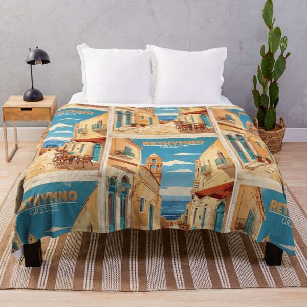 Item preview, Rethymno Greece Vintage Travel Tourism  designed and sold by TravelersGems.