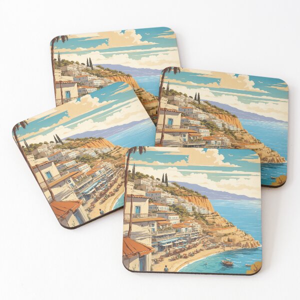 Item preview, Rafina Greece Vintage Travel Tourism  designed and sold by TravelersGems.