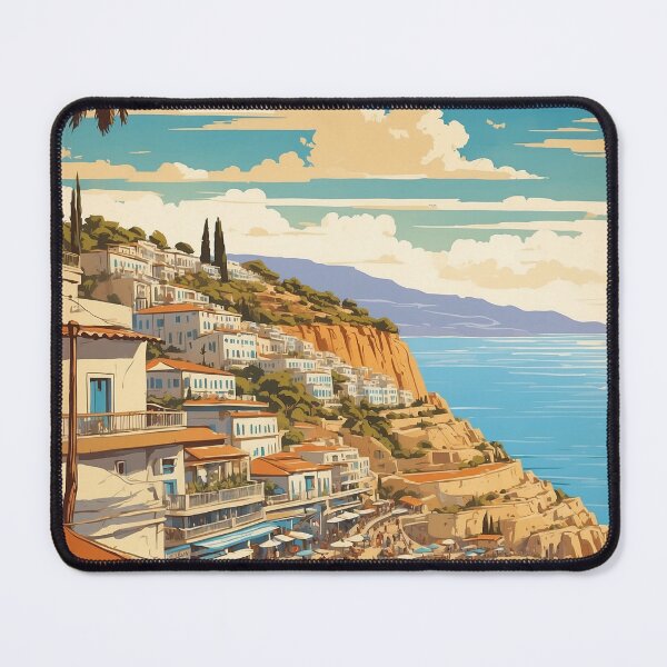 Item preview, Rafina Greece Vintage Travel Tourism designed and sold by TravelersGems.
