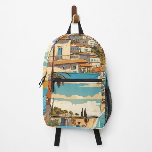 Item preview, Rafina Greece Vintage Travel Tourism  designed and sold by TravelersGems.