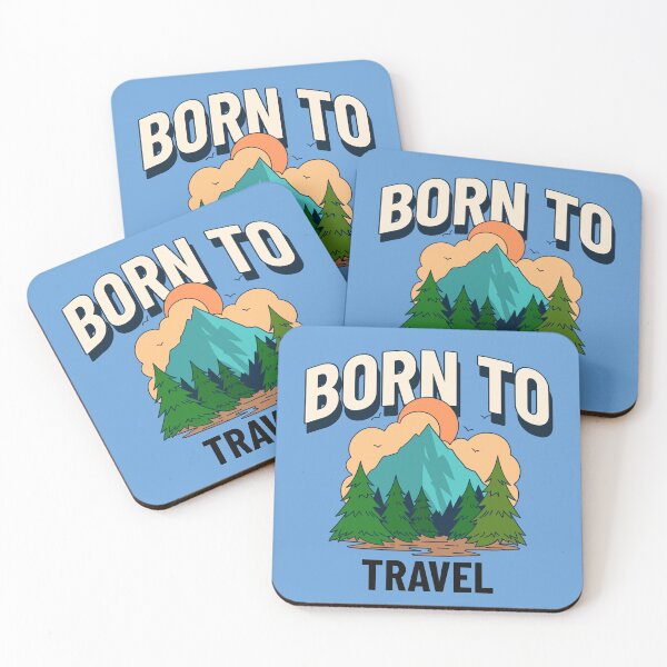 Item preview, Born To Travel designed and sold by Harmonick-Tees.
