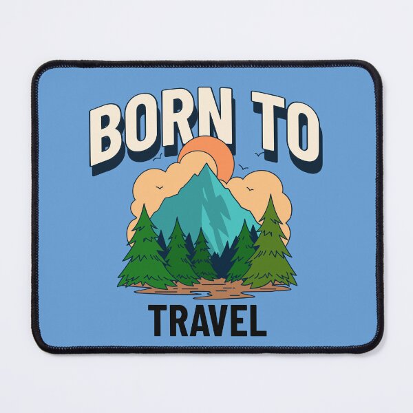 Item preview, Born To Travel designed and sold by Harmonick-Tees.