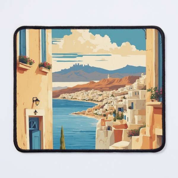 Item preview, Pyrgos Greece Vintage Travel Tourism designed and sold by TravelersGems.