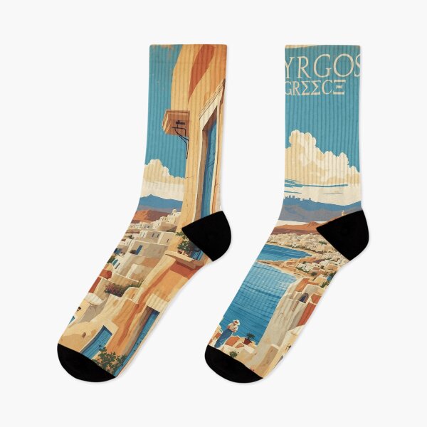 Item preview, Pyrgos Greece Vintage Travel Tourism  designed and sold by TravelersGems.