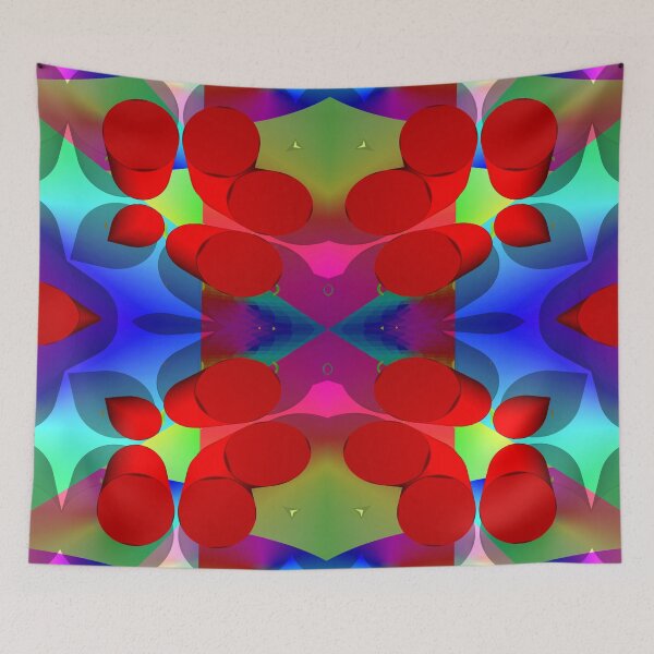 Item preview, Patterns of red columns ... designed and sold by Harryucksche.