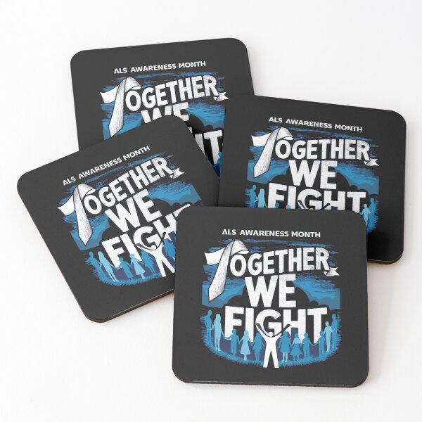Item preview, TOGETHER WE FIGHT: ALS AWARENESS MONTH designed and sold by Rajasekar.