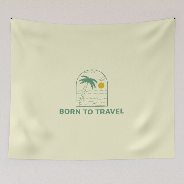 Item preview, Born To Travel designed and sold by Harmonick-Tees.