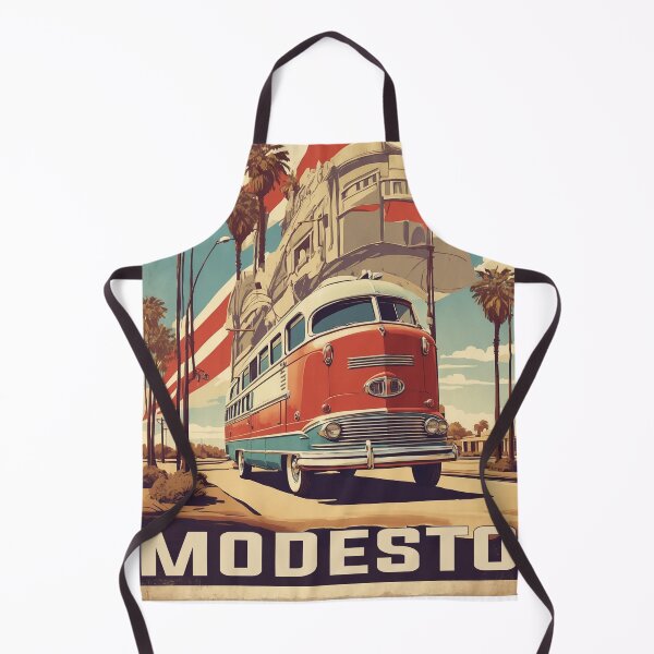 Item preview, Modesto California USA Vintage Travel Tourism designed and sold by TravelersGems.