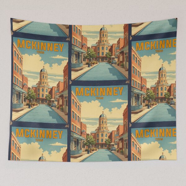 Item preview, McKinney Texas USA Vintage Travel Tourism  designed and sold by TravelersGems.