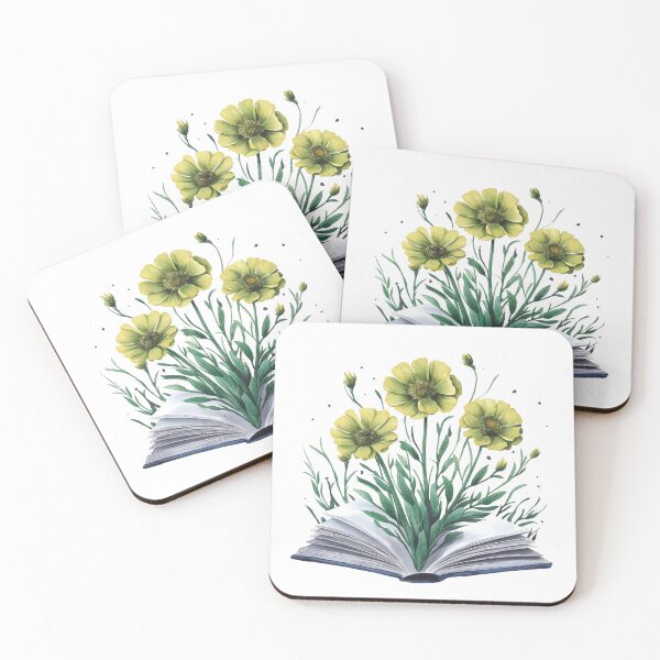 Item preview, Green Flowers Growing From Book designed and sold by IsmailMohammed0.