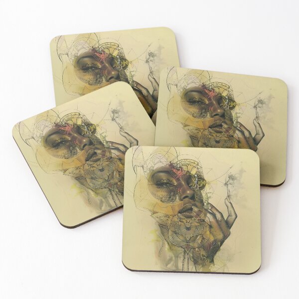 Item preview,  Women's Portrait  Abstract  Art designed and sold by Obsidian Ink by Wilshire.