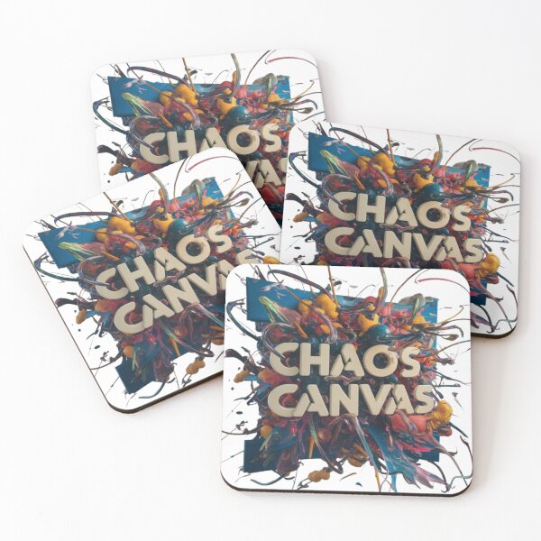 Item preview, Chaos Canvas designed and sold by smartlogo_factory.