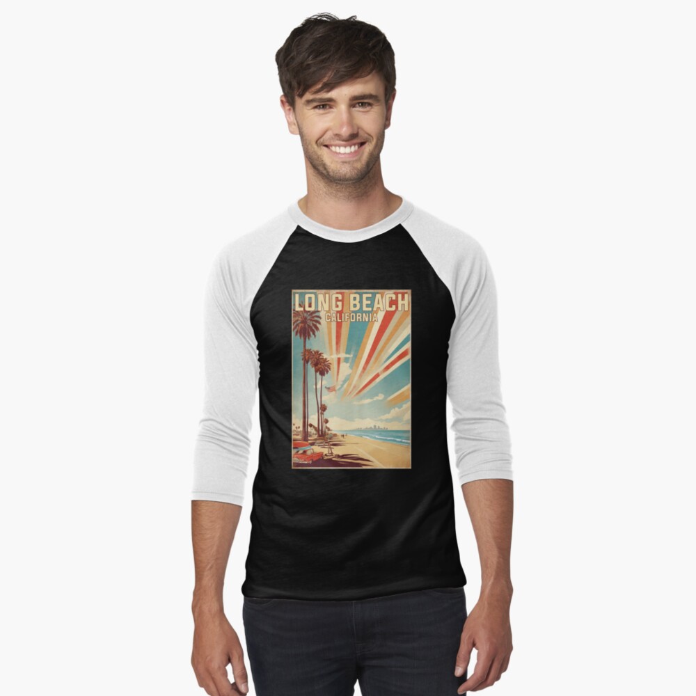Item preview, Baseball ¾ Sleeve T-Shirt designed and sold by TravelersGems.