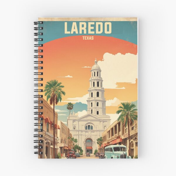 Item preview, Laredo Texas USA Vintage Travel Tourism  designed and sold by TravelersGems.