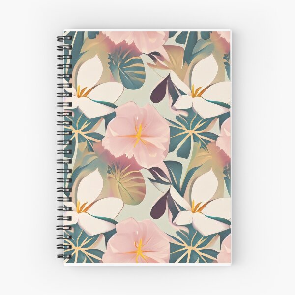Item preview, Pastel Tropical Flowers designed and sold by MagentaLivery.