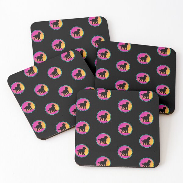 Item preview, Retro Summer Beach 80s Sheepadoodle Dog Gift  designed and sold by Guarddogdrive.