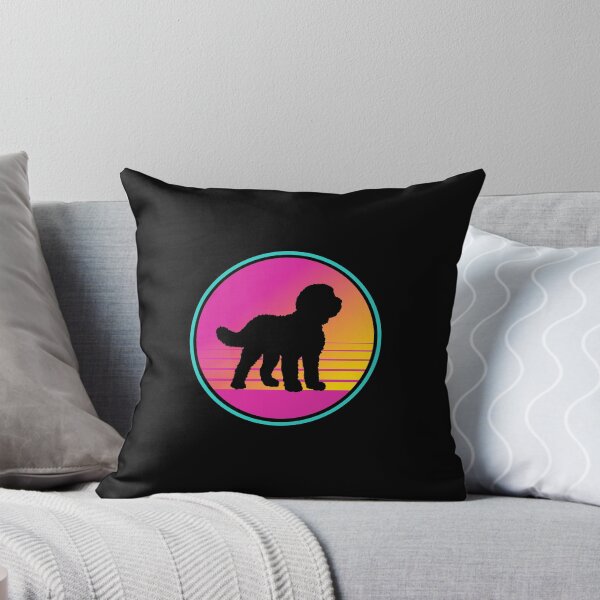 Item preview, Retro Summer Beach 80s Sheepadoodle Dog Gift  designed and sold by Guarddogdrive.
