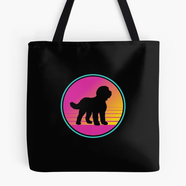 Item preview, Retro Summer Beach 80s Sheepadoodle Dog Gift  designed and sold by Guarddogdrive.