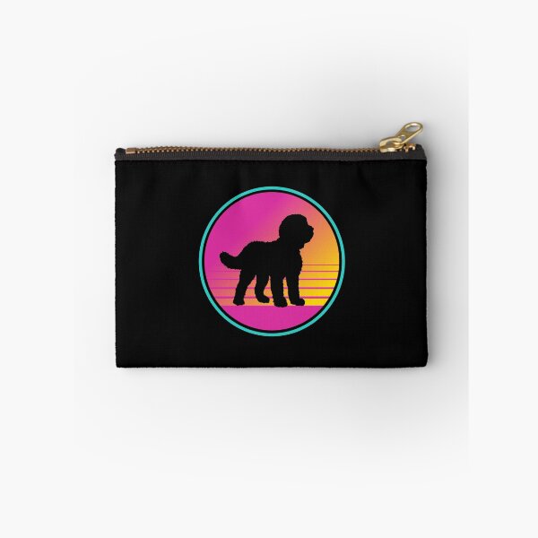 Item preview, Retro Summer Beach 80s Sheepadoodle Dog Gift  designed and sold by Guarddogdrive.