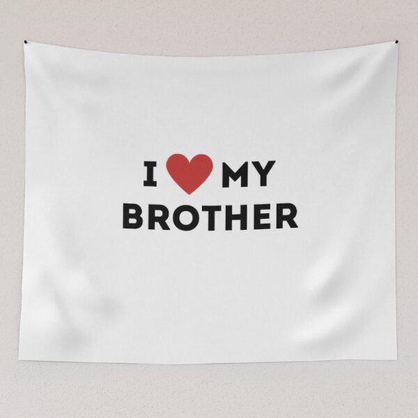 Item preview, I Love My Brother designed and sold by BlueMeArt.