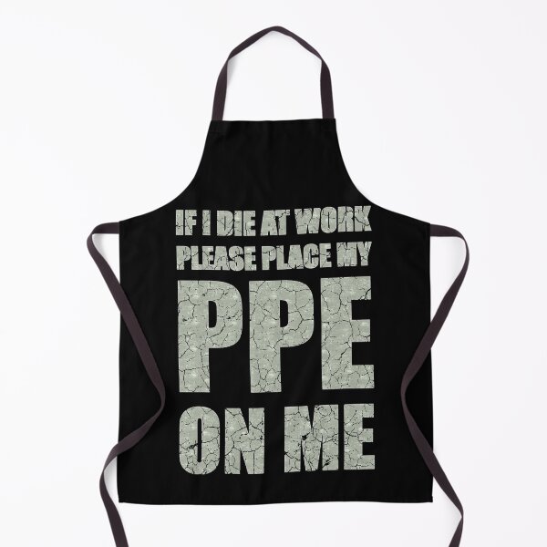 Item preview,  If I Die At Work Funny Ppe Vintage designed and sold by FYS-Arte-Style.