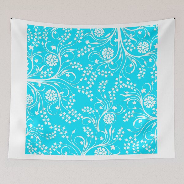 Item preview, Cute Tiny Leaves & Flowers Pattern  designed and sold by Pattern Hub.