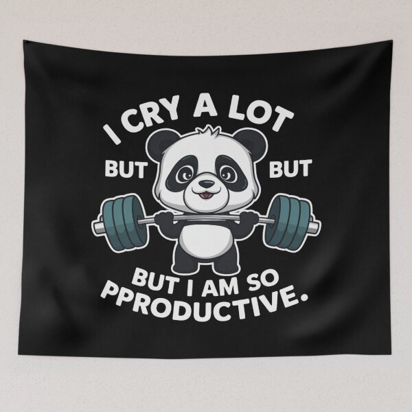 Item preview, i cry a lot but i am so productive designed and sold by trendy-design--.