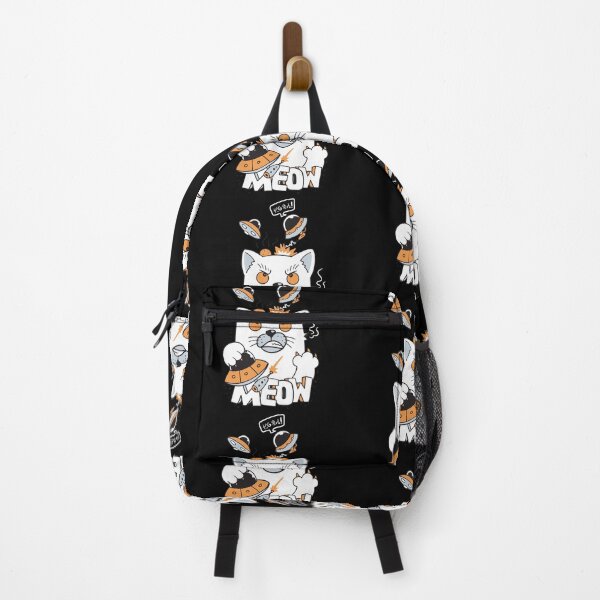 Item preview, Cat attacked ufo doodle designed and sold by Faissal Thomass.