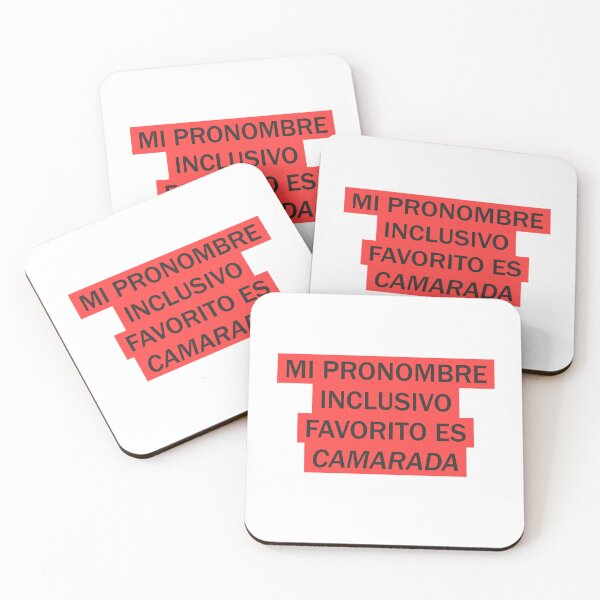 Item preview, Revolutionary Phrases. Socialist Phrases: My favorite inclusive pronoun is Comrade designed and sold by Tiendaplanista.