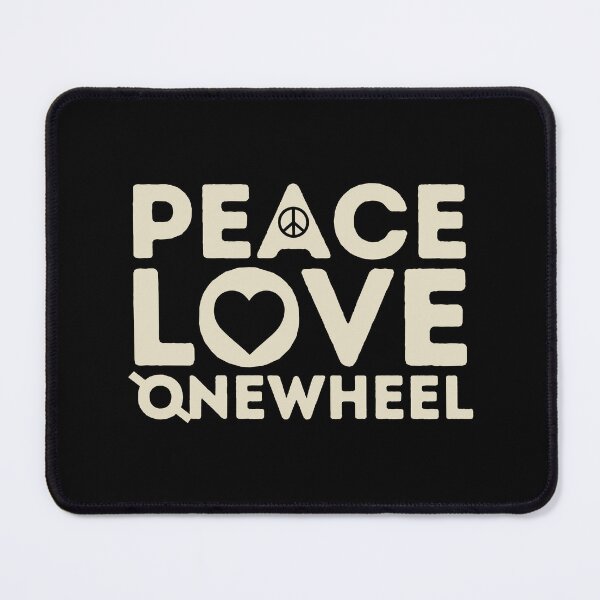 Item preview, peace love onewheel  designed and sold by nubiguru.
