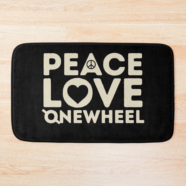 Item preview, peace love onewheel  designed and sold by nubiguru.