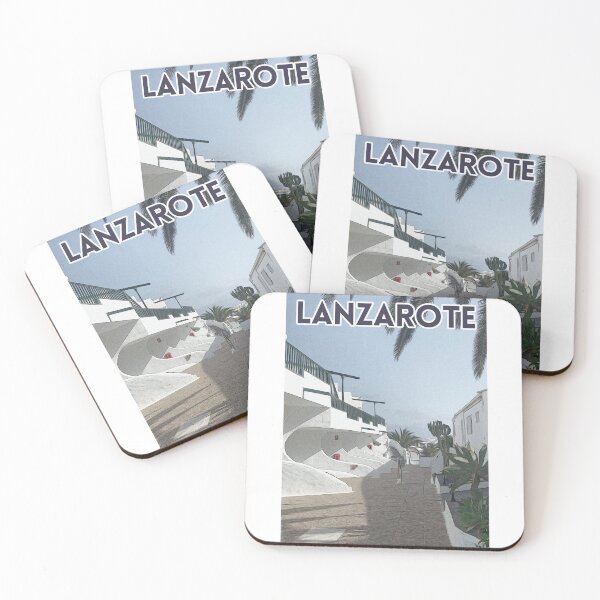 Item preview, Lanzarote Travel Poster. designed and sold by Paul Rowland.
