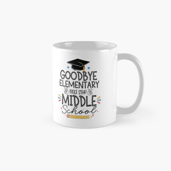 Item preview, Good Bye Elementary Next Stop Middle School Fifth Grade Graduation (Last Day Of School Gift) designed and sold by i-longmanshop.