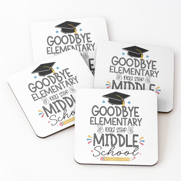 Item preview, Good Bye Elementary Next Stop Middle School Fifth Grade Graduation (Last Day Of School Gift) designed and sold by i-longmanshop.