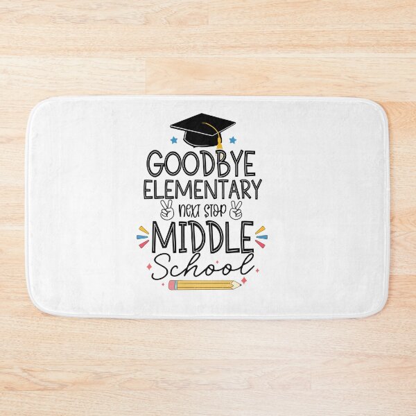 Item preview, Good Bye Elementary Next Stop Middle School Fifth Grade Graduation (Last Day Of School Gift) designed and sold by i-longmanshop.