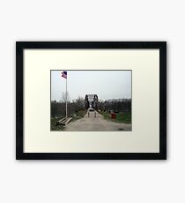 Lyndon Bridge Framed Print