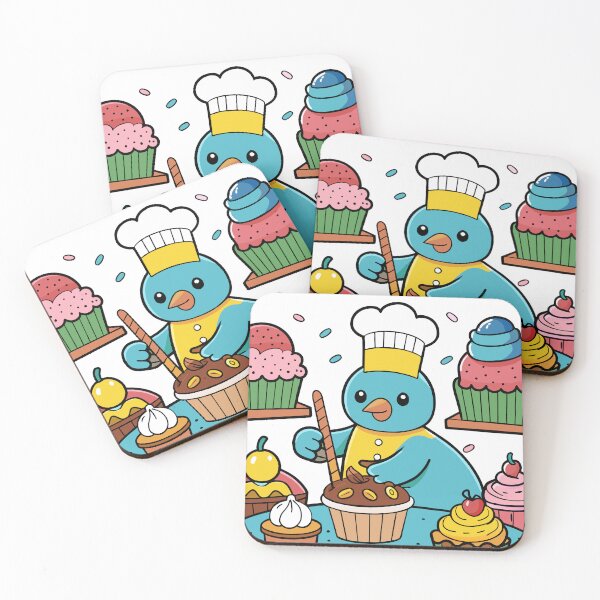 Item preview, Bird Baker crea deliciosos cupcakes designed and sold by omerfdln34.