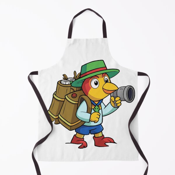 Item preview, Cute Bird Explorer with Backpack designed and sold by omerfdln34.