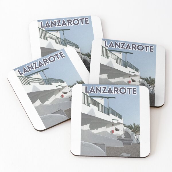 Item preview, Lanzarote Travel Poster. designed and sold by Paul Rowland.