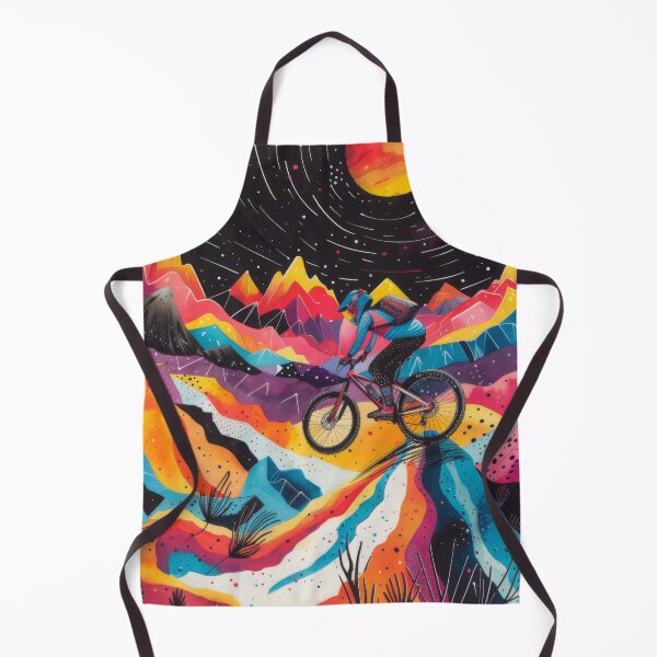 Item preview, mountain biker - MTB designed and sold by FlowersColorful.