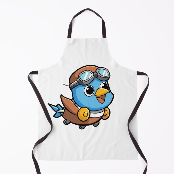 Item preview, Tiny Bird Takes Flight in Pilot's Cap and Goggles designed and sold by omerfdln34.