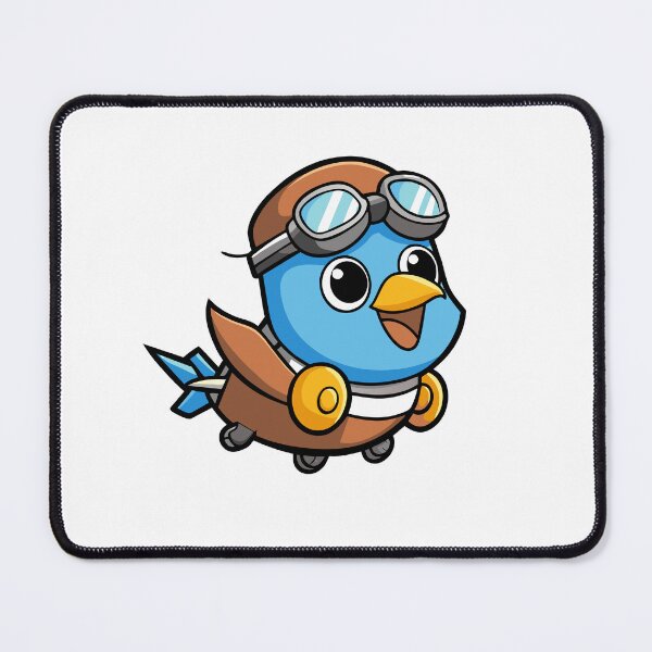 Item preview, Tiny Bird Takes Flight in Pilot's Cap and Goggles designed and sold by omerfdln34.