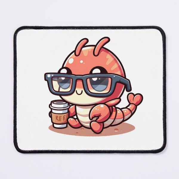 Item preview, Foodie Chibi Series - Shrimp Chan 001 designed and sold by xiaoxiaochibi.
