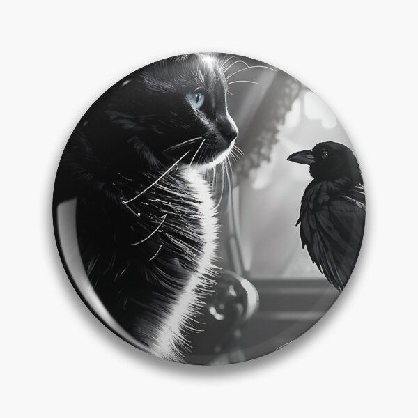 Item preview, Cat and Crow designed and sold by RaffArte.