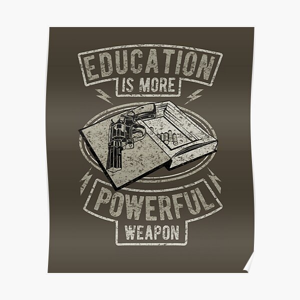 education reform posters redbubble